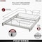 Rev-A-Shelf Steel, Silver, 17.5 in W, 5.56 in H, 22 in D, 22 in L, Silver 5WB1-1822CR-1 - alternate 7